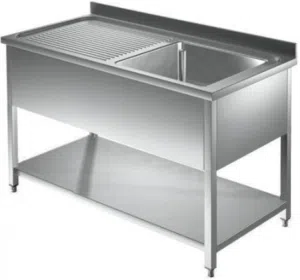 Stainless Steel Hand Wash Knee Operated and Feet Operated -  مغاسل أيدي بالرقبة و بالرجل
