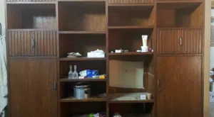 مكتبة نوع الخشب صاج اصلي