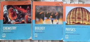 URGENT SALE - IGCSE Biology, Chemistry, Physics, English Books + Workbooks Bundle