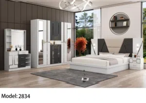 وصلت حديثا موديلات جديده غرف نوم 6 قطع + دوشق طبي وتركيب مجاني