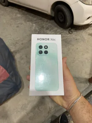 تلفون هونور x6c 256 غيغا 6 غيغا رام جديد بالكرتونه معو كفاله