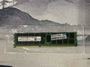 رام سيرفر Micron/HP بحجم 16GB DDR3 ECC Reg بحاله ممتازه الوصف مهم للبدال بكرت شاشة او ssd