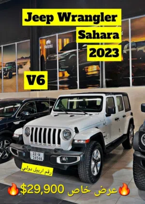 سعر بلاش 285ورقةحتى عيد الاضحى جيب رانكلر موديل 2023  ابيض صحارى رقم  أربيل الدولي محرك 6 سلندر V6