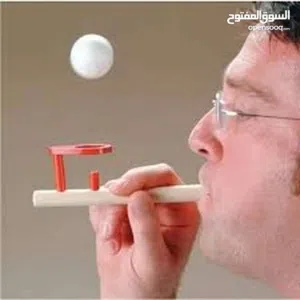اداة نفخ الكره من الانبوب  لرفع قدرة الرئتين و اللسان و البلعوم  و تحسين التنفس و تمرين الغطس