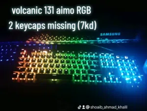 razer , HyperX , Logitech , Sades , gameon ,  steel series ,ducky and all other keyboards available