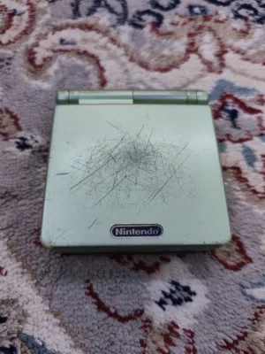 2007 nintendo gameboy advance SP AGS-101 pearl green limited edition + ice age game