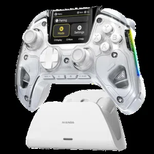 يد تحكم Manba One اللاسلكية المميزة بالكامل – جديدة كرتونة (للـ PC و Switch والهاتف