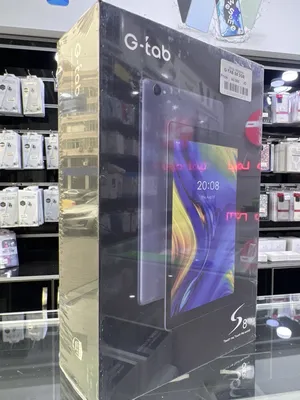Tablet G-Tab S8 (8inch Screen Size)  32 جيجابايت / 2 جيجابايت رام  شاحن و سماعة و كفر هدية مع الجهاز