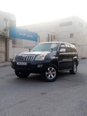 تويوتا برادو موديل 2006 لون اسود ميتالك فور باي فور ماتور 2700 فحص 6جيد