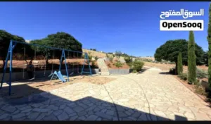 مزرعه 5.5 دونم + بيت ريفي 100 م - حمامه شرق جرش