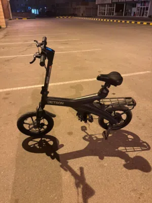 سكوتر كهربائي ونفس الوقت تستخدم سيكل