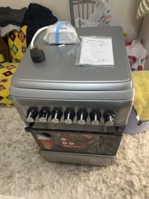 Electric cooking range and microwave