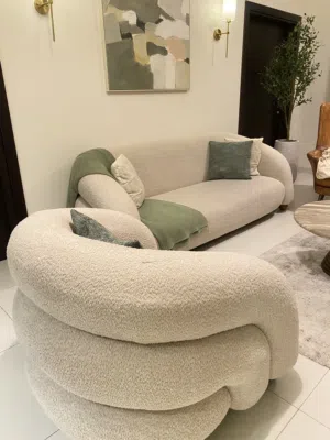Brand New!! 3-Seater + 1-Seater Sofa Set – Excellent Condition