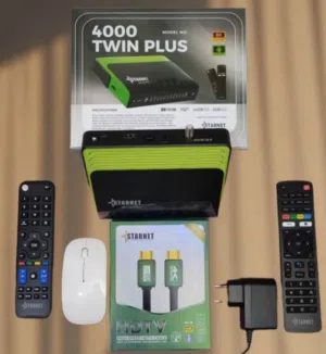 STARNET 4000 TWIN Plus 4K مستعمل فيه اشتراك VIP1+VIP2 فاتح جميع قنوات كأس العالم وبين ماكس