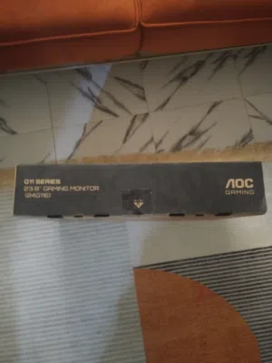 شاشة قيمنق AOC (جديدة زيرو لم تستخدم) 180Hz استجابة 0.5ms IPS