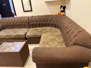 SOFA WITH COFFEE TABLE