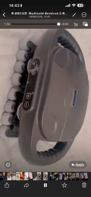 42 heads back-neck-head massager