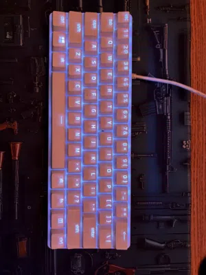 Razer Huntsman Mini Mercury White Purple Switches RGB للبيع