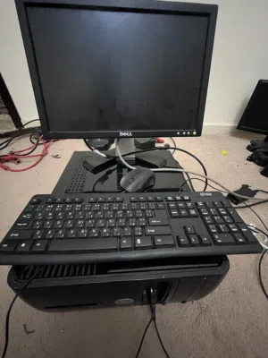 كمبيوتر ديل كامل سعره حرق المواصفات في الصور