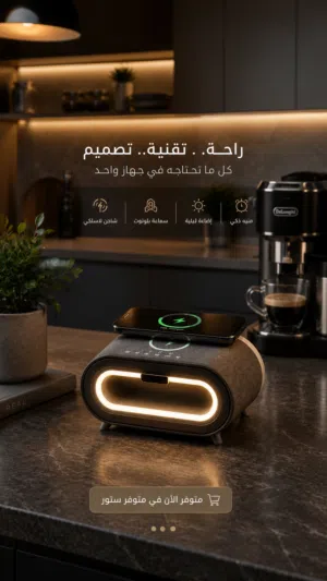 سبيكر وشاحن للهاتف
