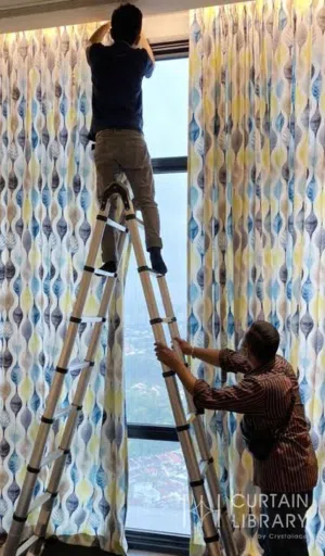 curtains fixing service all kind curtains and tv stand mirror and clock photo frame fixing service