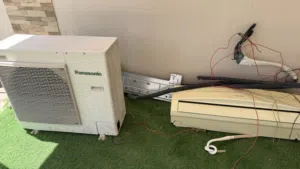 مكيف بانسونيك بحالة جيدة 2.5