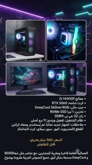 للبيع بي سي 5060 بسعر معقول وقابل للتفاوض