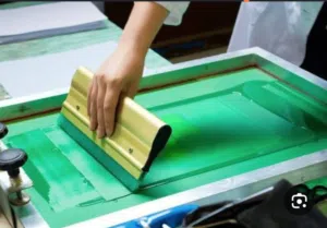 مطلوب شراء نفس الي في الصورة طاولة طباعة سلك سكرين يدوية