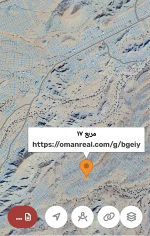 فرصه استثماريه ارض سكنيه العامرات مدينة النهضه ممتازة للاستثمار
