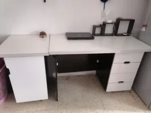 طاولة مكنطتب جمنج عرض 60سم طول 180 سم تفصيل