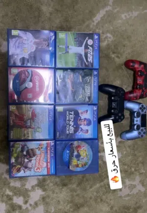 دسكات و ايدين بلاي سيتشن 4 للبيع للستفسار