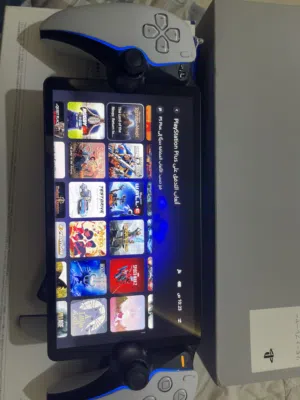 للبيع جهاز PlayStation Portal بحالة ممتازة فيه اشتراك بلس وفيه اكتر من 150 لعبه