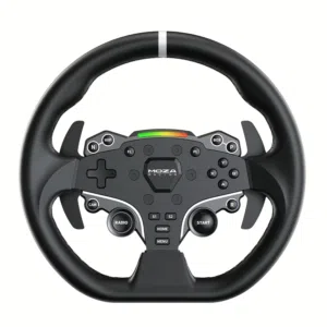 moza R5 with clutch pedal