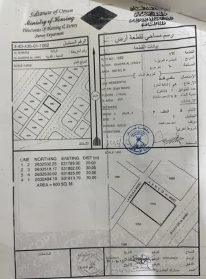 ثلاث أراضي شبك للبيع 600×3=1800 متر مربع