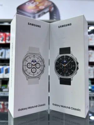 Samsung Watch 8 Classic 47mm black  Silver متوفرة الان في ليما موبايل بافضل سعر بالاردن