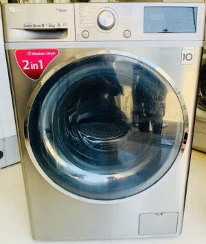 LG 9kg fully inverter 2in 1 washer+dryer for sale