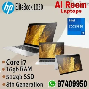 HP X360 TOUCH SCREEN CORE i7 16GB RAM 512GB SSD 13.5 INCH TOUCH SCREEN HP ELITEBOOK 1030 G4 HP X360