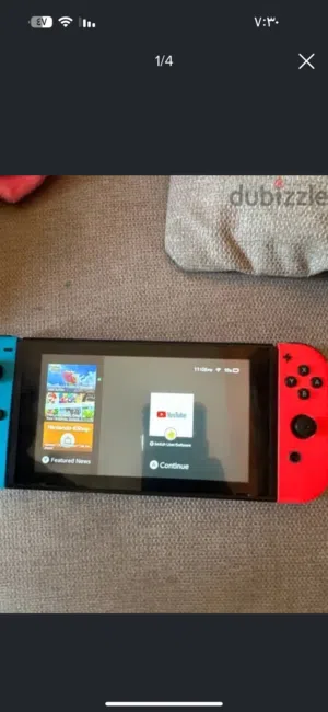 نايتندو سوتش بحاله جيده مع جميع ملحقاتها