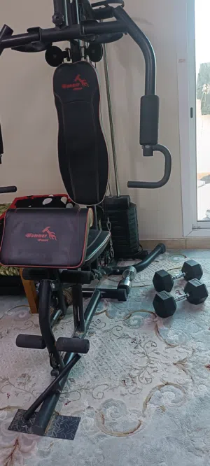 Model: Hummer Power Multi-Function Home Gym. Workout Stations: Includes Chest Press, Lat Pulldown,