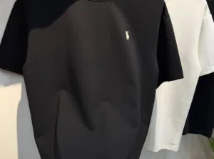 تيشرت polo simple خامه أنترلوك قطن صافي (مخزنPU1)  Unisex مناسب للجنسين   خامة أنترلوك (قطن 100%):