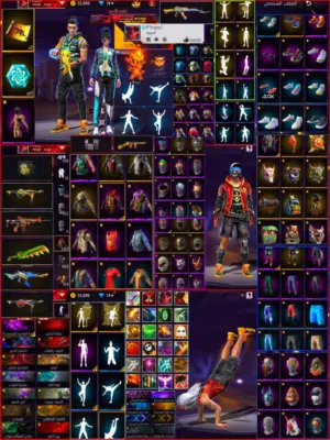 Free Fire Accounts and Characters for Sale in Sana'a