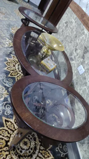 طاولات وسط + مكتب أطفال + خزانة تنظيم الميك أب والإكسسوارات والعطور وغيرها