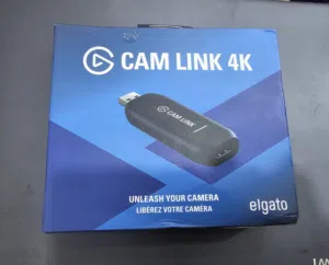 جهاز Elgato Cam Link 4K لتحويل الكاميرات الاحترافية إلى كاميرا ويب بجودة عالية على الكمبيوتر