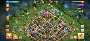 حساب قرية كلاش اوف كلانس بيت لفل 18 ماكس