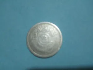 لعشاق التميز والذوق الرفيع قطعه فضيه عيار 500 خمسه وعشرون فلس عراقي