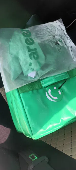 تي شيرت كريم +حافظه طعام للتزصيل