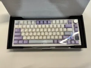 EPOMAKER Ajazz AK820 Pro 75% Gasket-mounted Mechanical Keyboard + FREE WHITE COILED CABLE