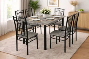 طاولات سفره  مع كراسي عدد 4/6