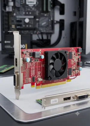 HP-branded AMD Radeon HD 7570.  GPU