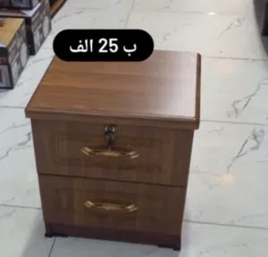 كومدي خشب بالون صاجي المميز